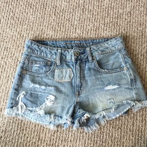 American Eagle Jean shorts, size 2! Worn once!